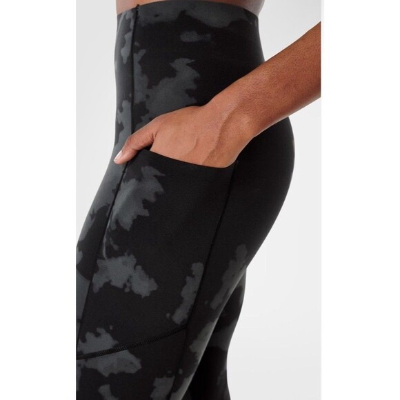 Sweaty Betty Power UltraSculpt 7/8 Leggings Black Fade Women's Size US 10 - Picture 3 of 14
